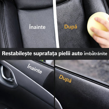 Pastă Reparare Piele Auto pentru Interior Mașină – Refacere Rapidă + 1+1 GRATIS