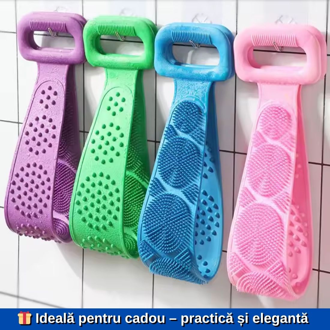 Perie din Silicon pentru Spălarea Corpului și Masaj – Curățare și Relaxare ca la Spa