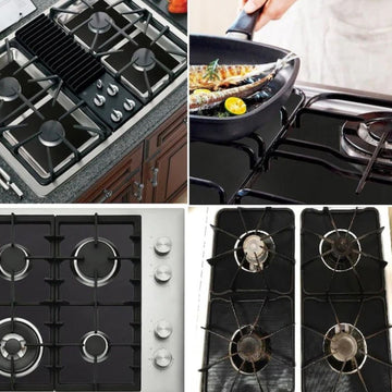 Set 8 Folii Protecție Teflon pentru Aragaz sau Plită - Reutilizabile