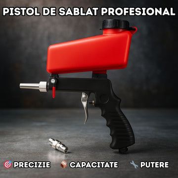 Pistol de Sablat Profesional cu Rezervor – Putere și Precizie