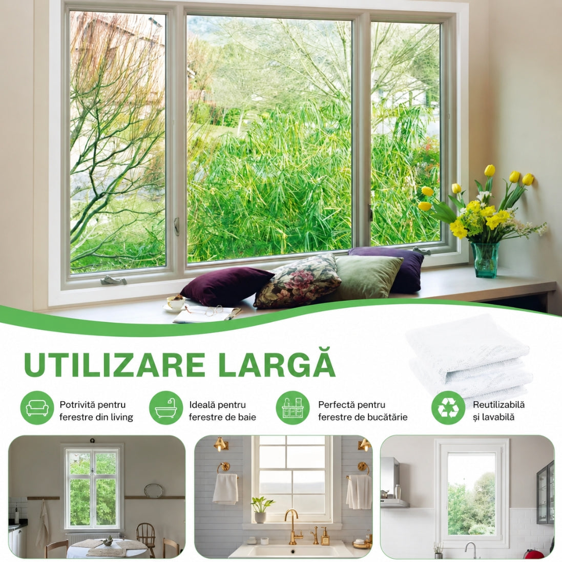 Plasă Magnetică Anti-Insecte 150 x 180 cm – Protecție Eficientă pentru Ferestre si Usi