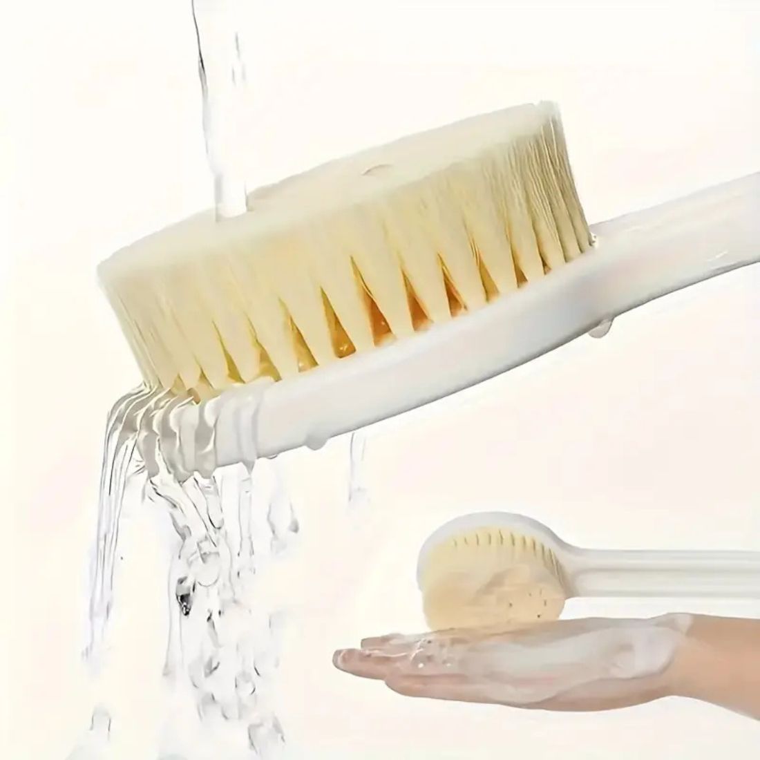 Perie de dus super catifelata si moale - Relaxare la tine acasa