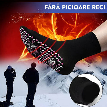 Set 3 Perechi Șosete Termice cu Turmalină – Încălzire Rapidă, Relaxare și Confort Maxim
