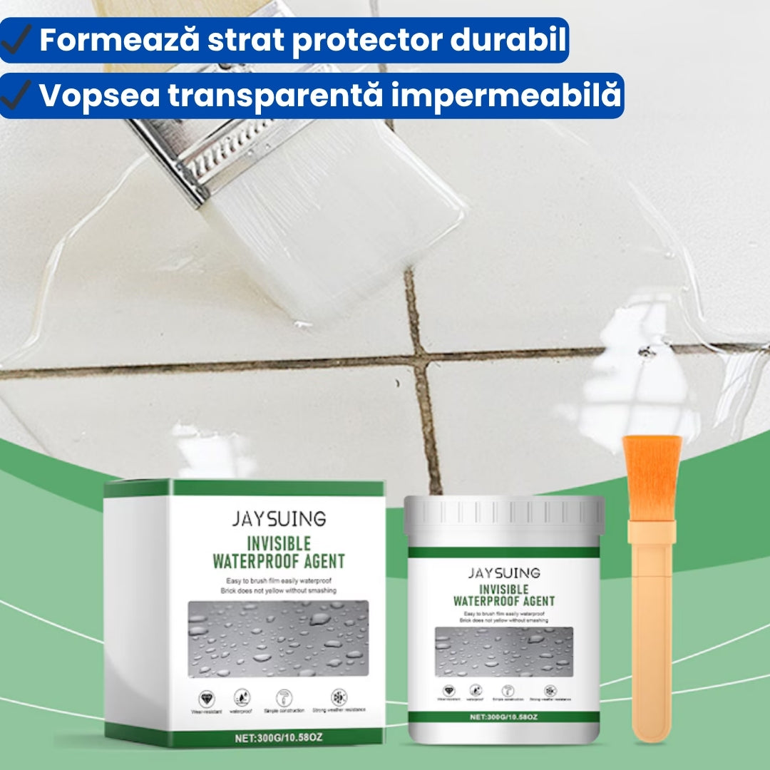 Vopsea Lichidă Anti-Infiltrații Impermeabilă 500g – Protecție Anti-Umezeală și Infiltrații