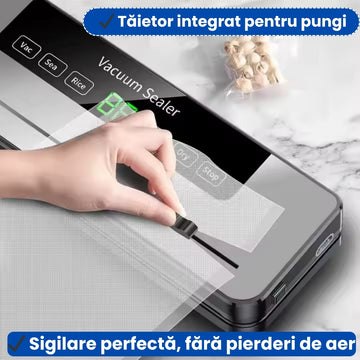 Aparat de Vidat și Sigilat Alimente – Păstrează Prospetimea Mai Mult Timp