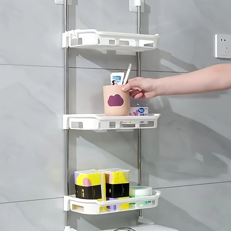 Raft organizator baie 3 etaje – Montaj fara gaurire