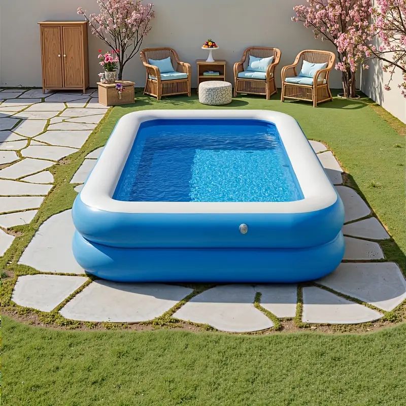 Piscina gonflabila de vara pentru copii si adulti – 2 metri lungime