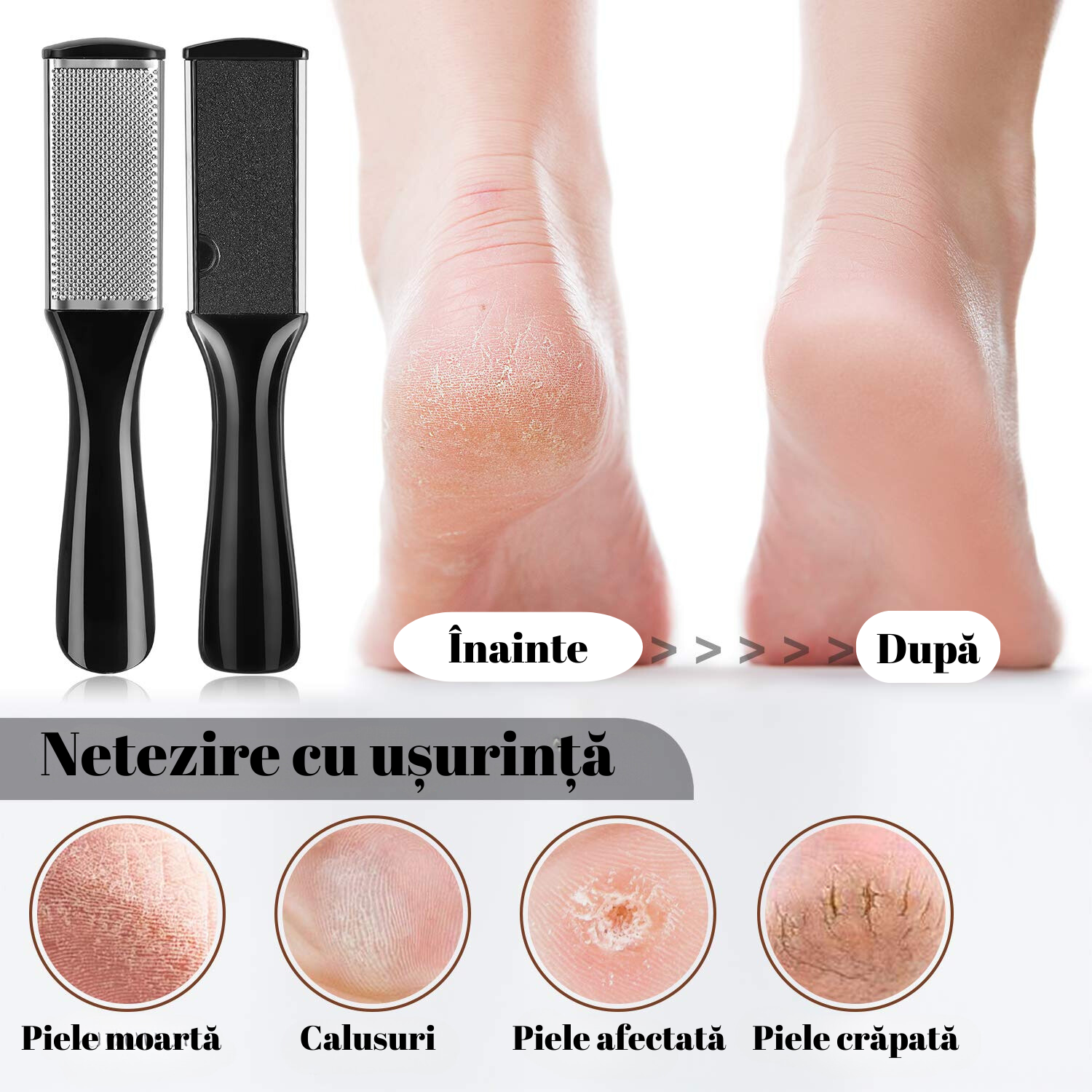 Set pentru pedichiură/manichiură acasă cu 26 de piese