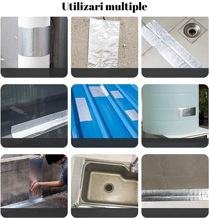 Banda impermeabila din aliminiu