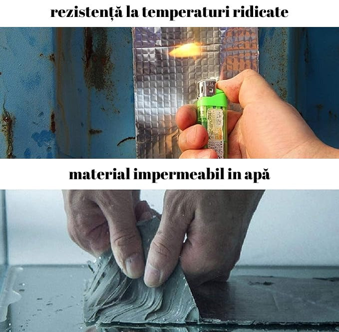 Banda impermeabila din aliminiu