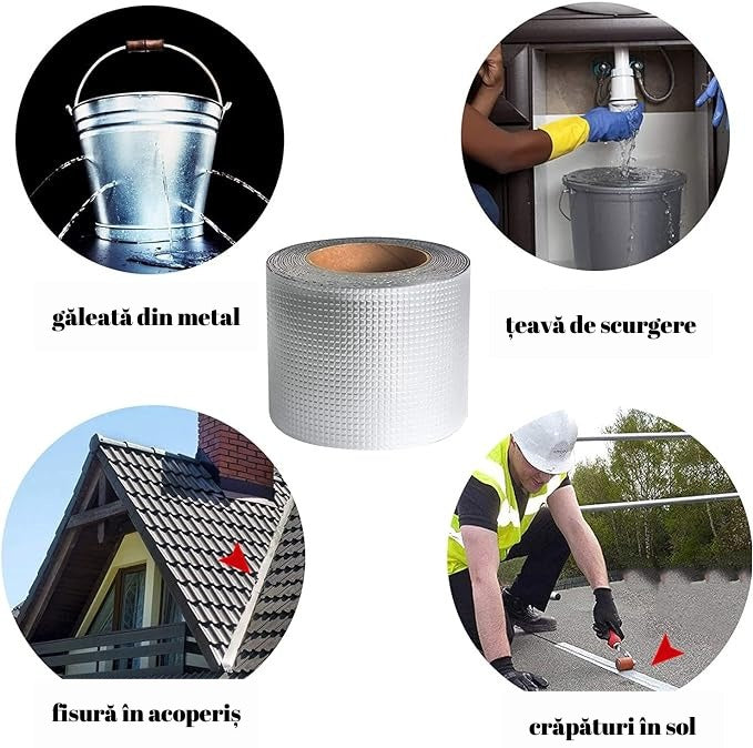 Banda impermeabila din aliminiu