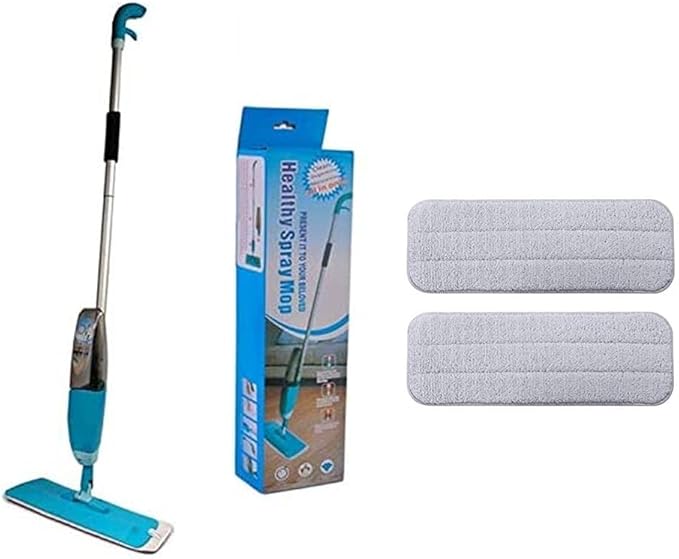 Mop cu rotatie 360 grade si sistem de pulverizare rapida a solutiilor