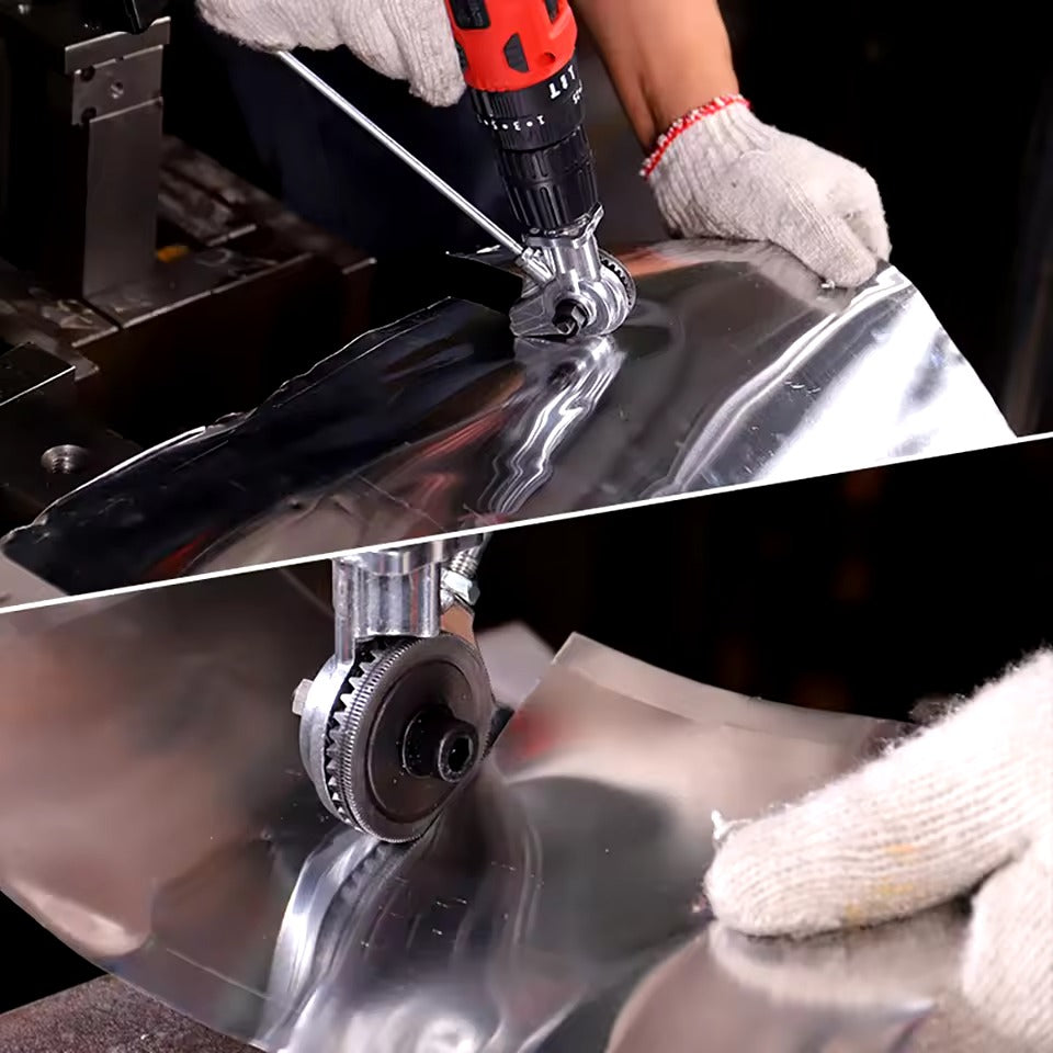 Adaptor bormasina pentru taiat tabla