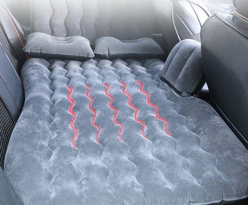 Saltea Portabilă pentru Bancheta Mașinii – Cu Pompă Inclusă