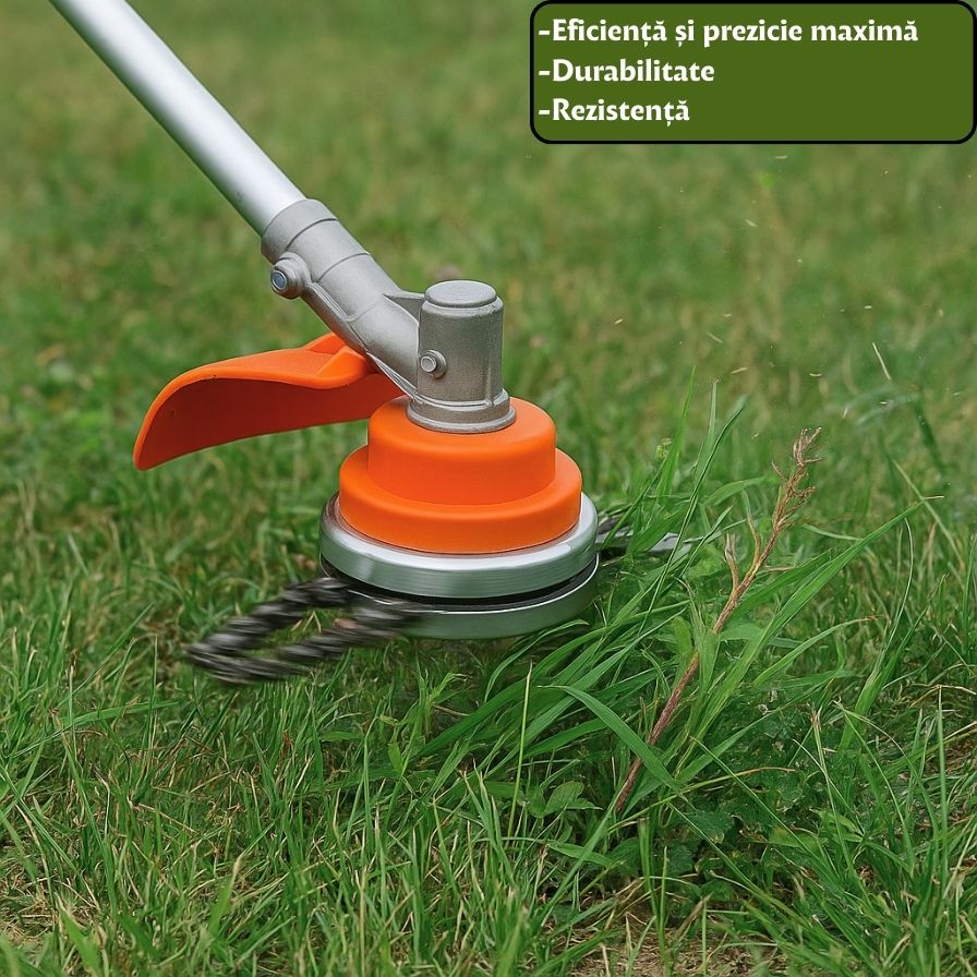 1+1 GRATIS - Accesoriu cu lant pentru motocoasa – Ideal pentru iarba tare si arbusti