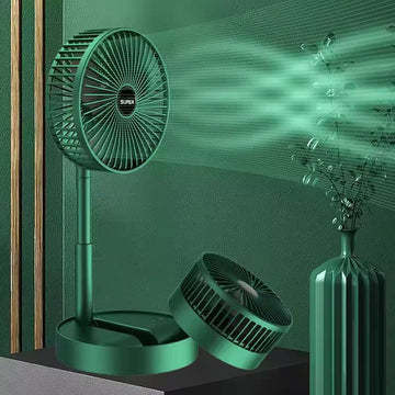 Ventilator portabil – 3 Viteze, incărcare USB, cap reglabil