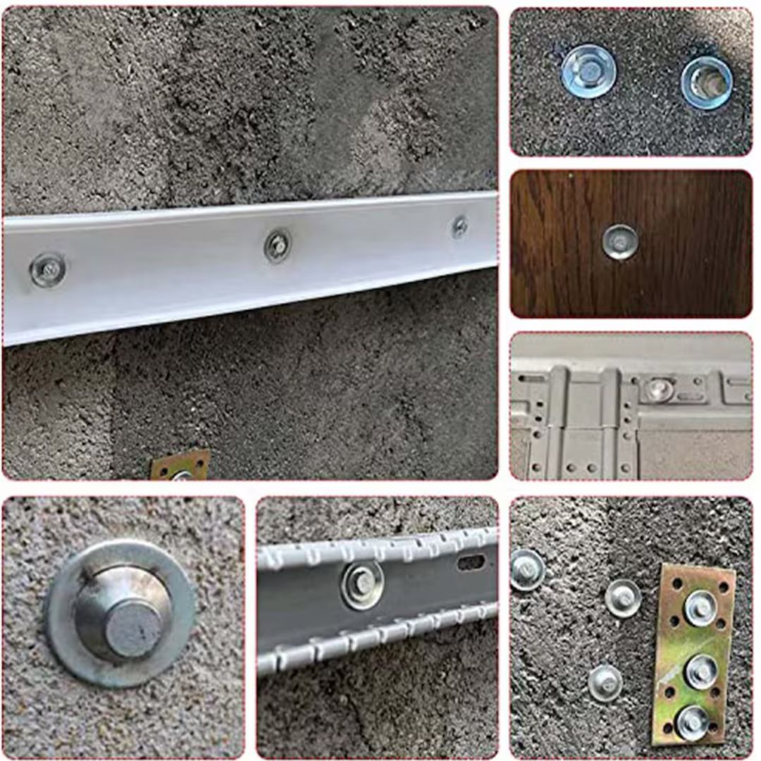 Set 100 cuie metalice pentru pistol - Fixare in orice material