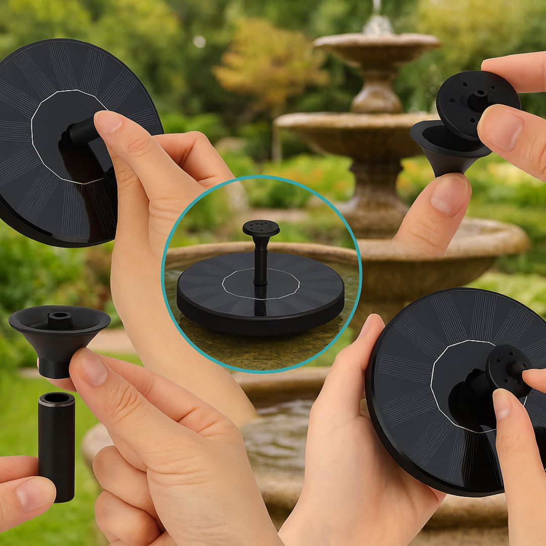 Fantana arteziana solara - Functionare automata si diferite moduri