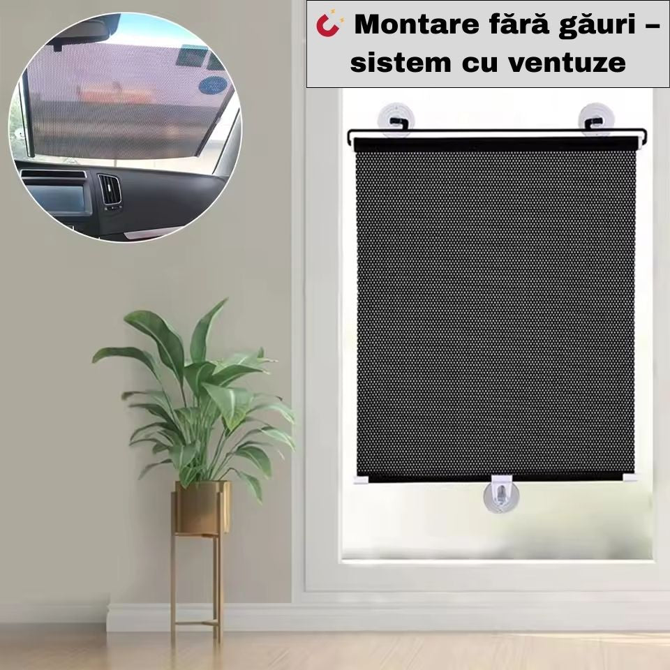 Jaluzea de fereastra cu fixare simpla – Portabila, reglabila